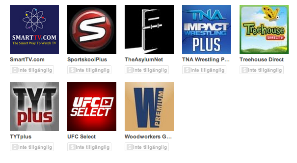UFC Select visar klassiska UFC-matcher.